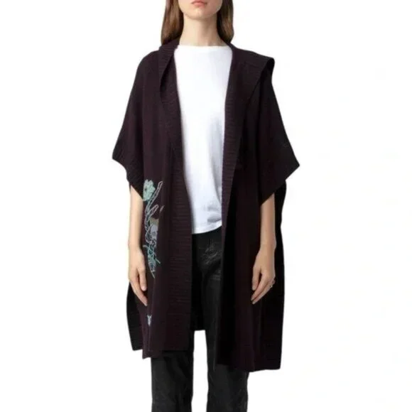 Zadig & Voltaire Inna Cashmere Embellished Cardigan - Picture 2 of 16